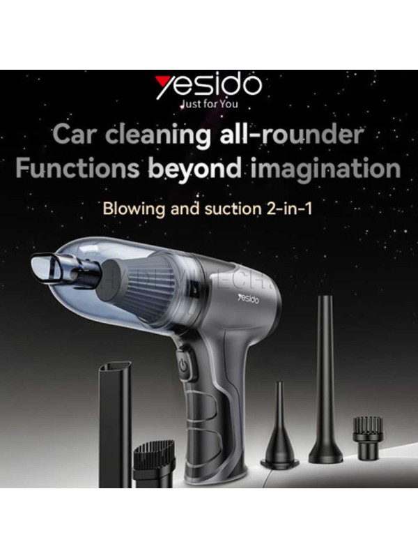 جارو شارژی یسیدو مدل YESIDO Duster Vacuum VC08 60W