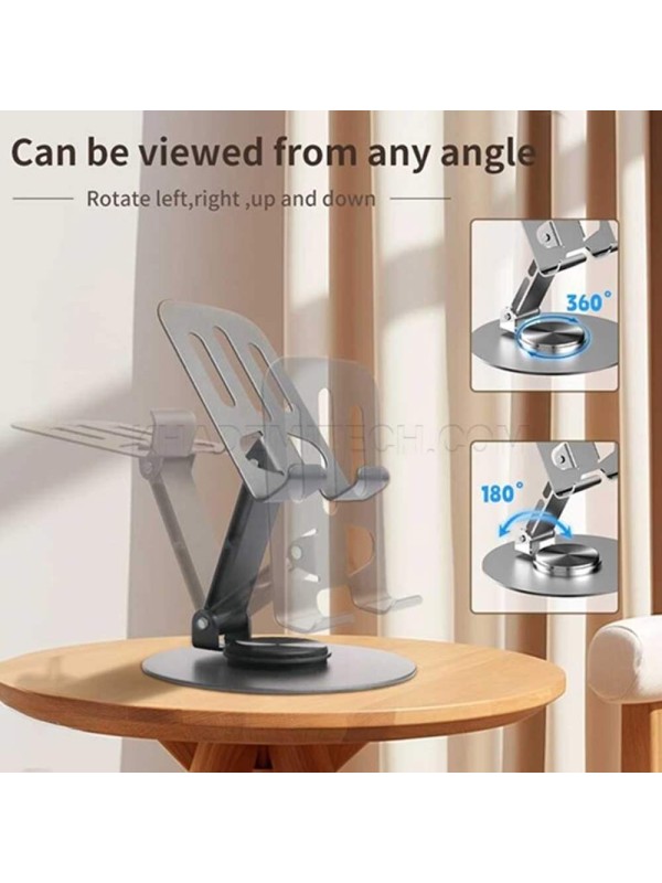 بسته 12 عددی هولدر رومیزی موبایل تلسکوپی 360درجه مدل TELESCOPIC طوسی