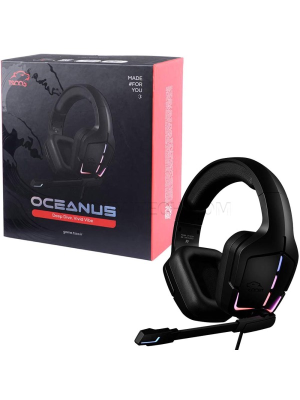 هدست سیم دار گیمینگ تسکو مدل TSCO OCEANUS GH 6164