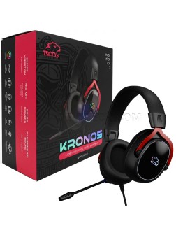 هدست سیم دار گیمینگ تسکو مدل TSCO GH6163 Kronos مشکی