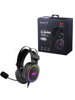 هدست سیم دار گیمینگ هویت مدل HAVIT H2016D مشکی
