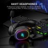 هدست سیم دار گیمینگ هویت مدل HAVIT H2016D مشکی