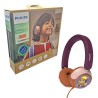هدست سیم دار فیلیپس مدل PHILIPS TAK2000MP بنفش