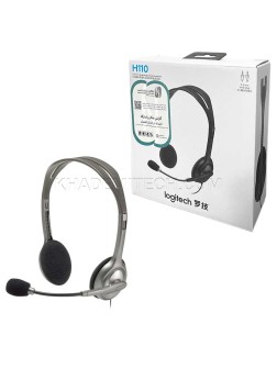 هدست سیم دار لاجیتک مدل LOGITECH H110
