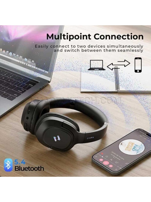 هدست بی سیم هویت مدل HAVIT H-612BT PRO NC02H مشکی