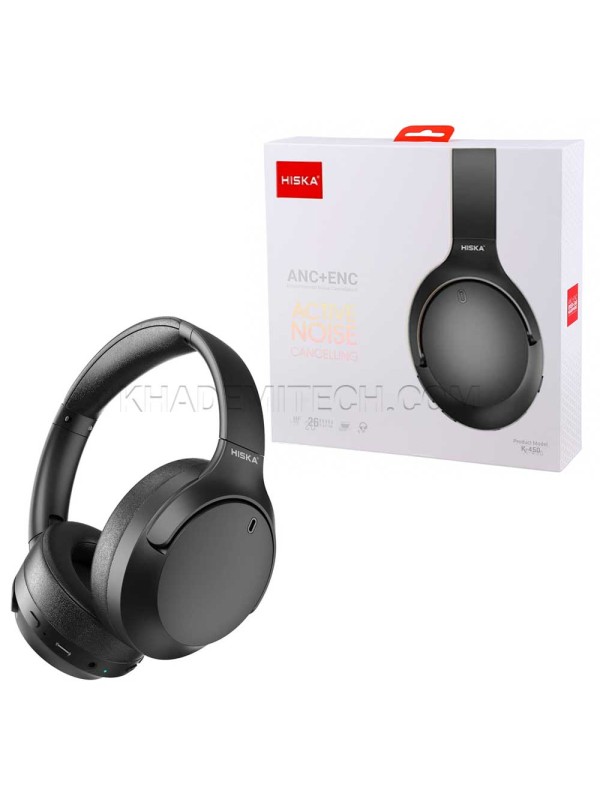 هدست بی سیم هیسکا مدل HISKA K-450 مشکی