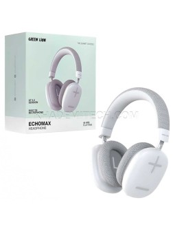 هدست بی سیم گرین لاین مدل Green Lion Echo Max GNECOMAXHPWH سفید