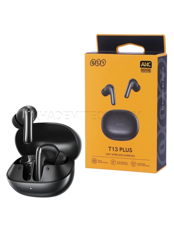 ایرپاد کیو سی وای مدل QCY T13 PLUS HT20A مشکی