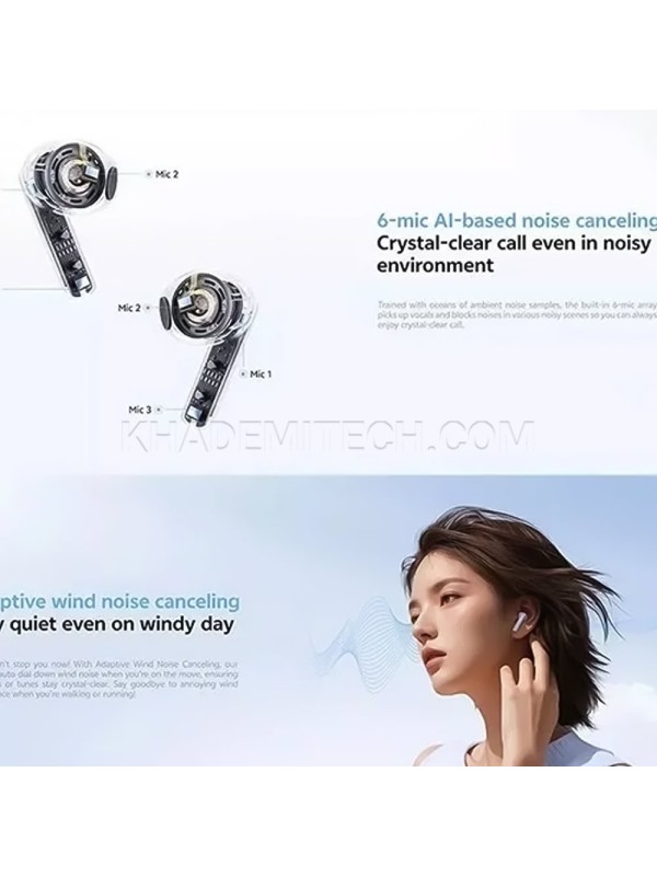 ایرپاد کیو سی وای مدل QCY AILYBUDS E20 آبی