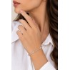 دستبند زنانه طرح نگین چشم کد 359-5