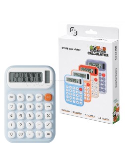 ماشین حساب مدل RH-2518B فانتزی آبی
