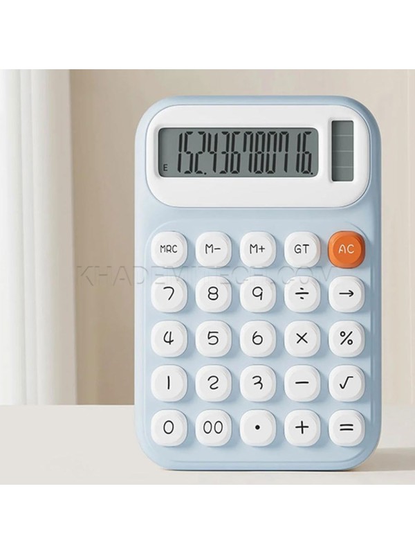 ماشین حساب مدل RH-2518B فانتزی آبی