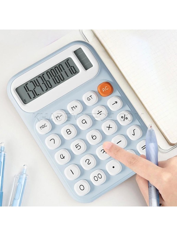 ماشین حساب مدل RH-2518B فانتزی آبی