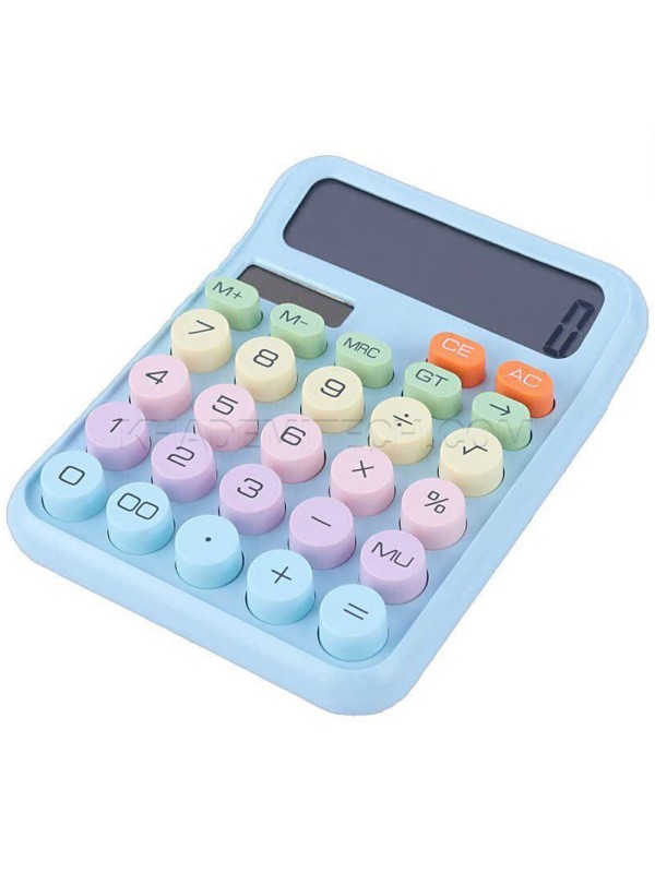 ماشین حساب مدل  KK-2688 فانتزی آبی