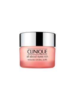 کرم دور چشم ضد چروک و ضد پف کلینیک CLINIQUE مدل ALL ABOUT EYES RICH حجم 15 میلی لیتر