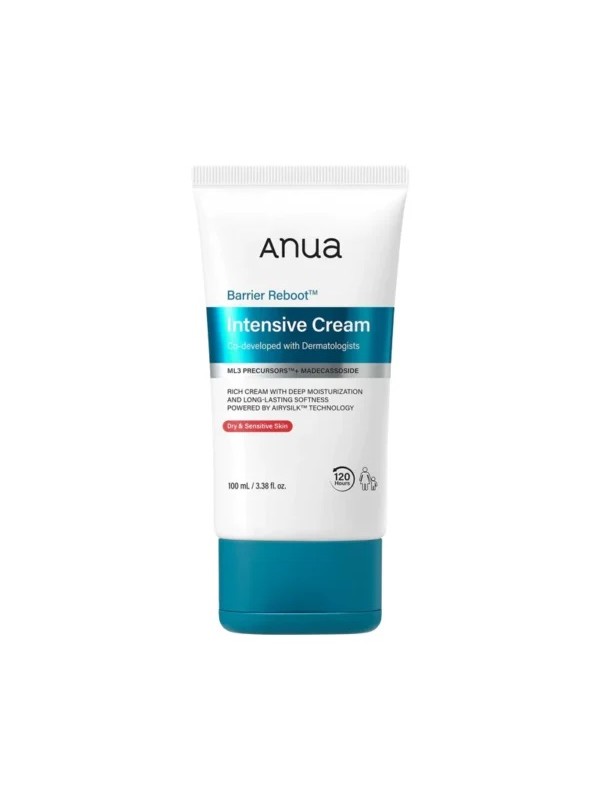 کرم مرطوب کننده و ترمیم کننده سد دفاعی آنوا ANUA سری BARRIER REBOOT مدل INTENSIVE CREAM حجم 100 میلی لیتر