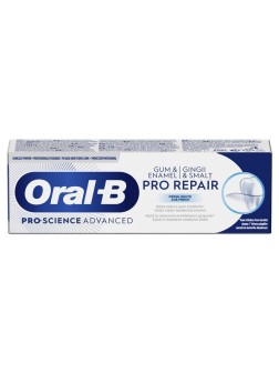 خمیر دندان اورال بی ORAL-B سری PRO-SCIENCE مدل FRESH WHITE حجم 75 میلی لیتر