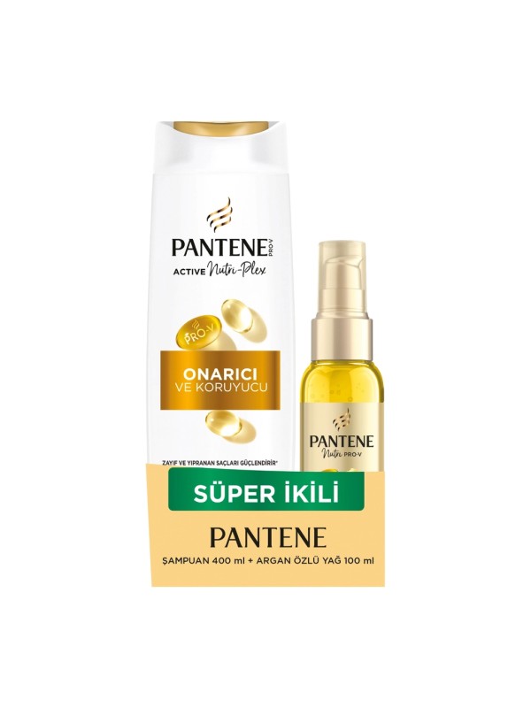 پک شامپو و سرم مو پنتن PANTENE مدل ONARICI حجم 400+ 100 میلی لیتر