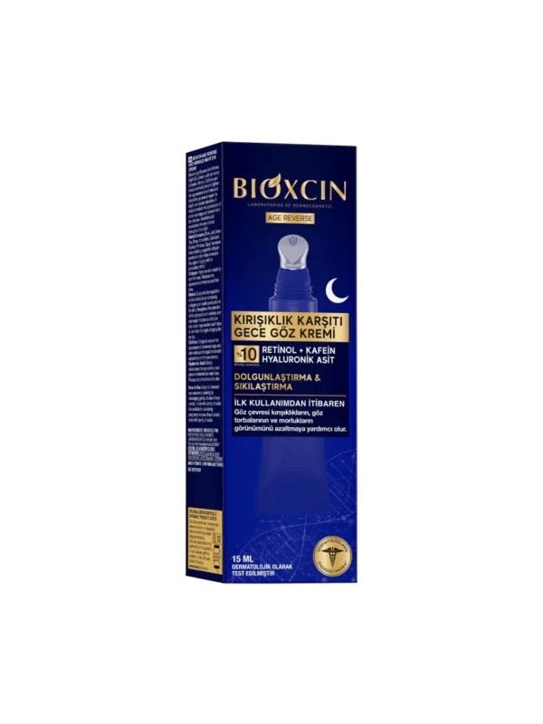 کرم دور چشم ضد چروک بیوکسین BIOXCIN مدل ANTI- WRINKLE حجم 15 میلی لیتر