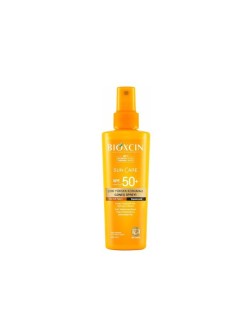 اسپری ضد آفتاب بیوکسین BIOXCIN مدل SPF+50 حجم 200 میلی لیتر