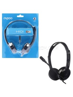 هدست سیم دار رپو مدل RAPOO H101 مشکی