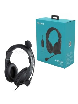 هدست سیم دار رپو مدل RAPOO Stereo H150S مشکی