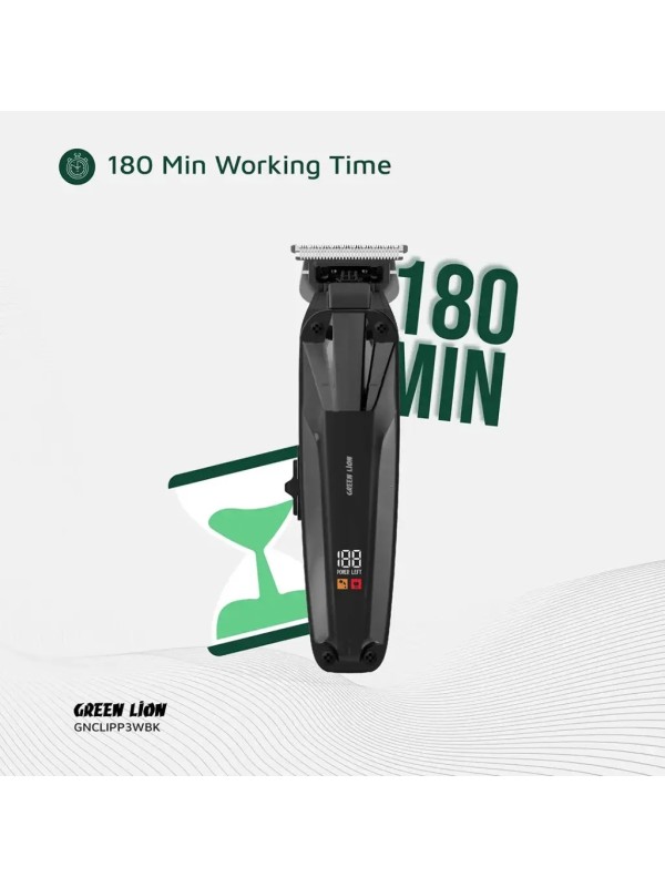 ماشین اصلاح گرین لاین مدل GREEN LION GNCLIPP3WBK Clip Master