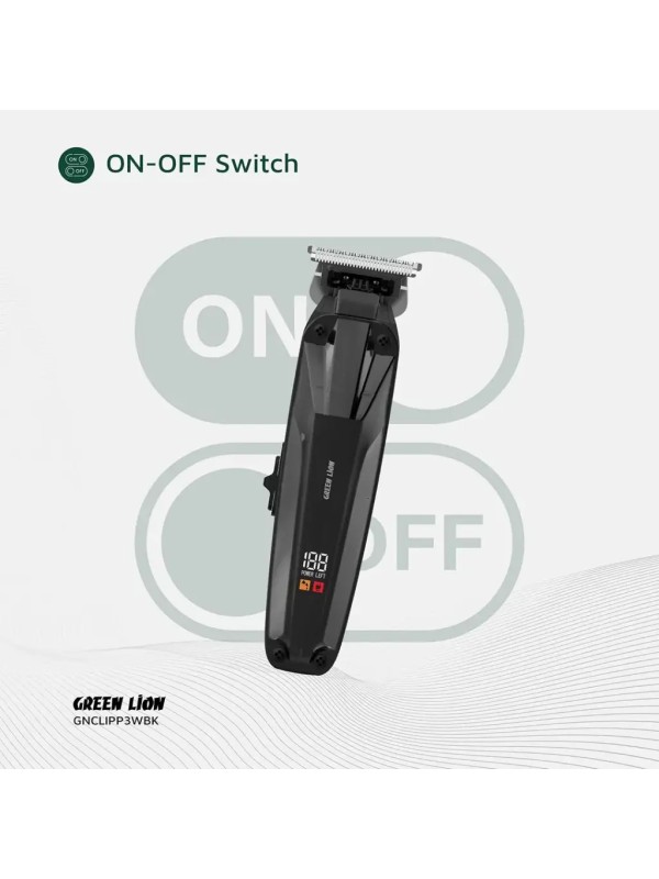 ماشین اصلاح گرین لاین مدل GREEN LION GNCLIPP3WBK Clip Master
