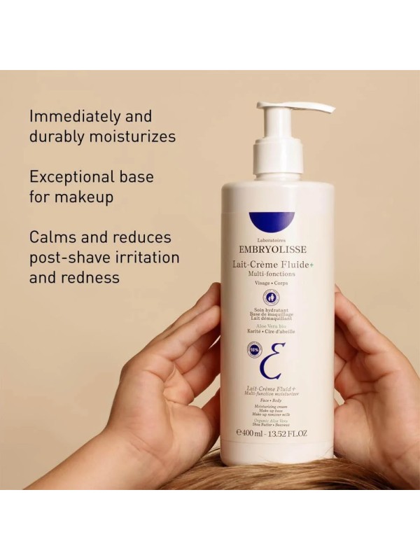 کرم مرطوب کننده چند منظوره پمپی امبریولیس EMBRYOLISSE مدل MULTI FUNCTION حجم 400 میلی لیتر