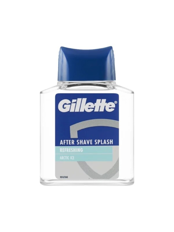 افتر شیو ژیلت GILLETTE سری REVITALIZING مدل ARTIC ICE حجم 100 میلی لیتر