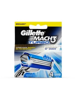 تیغ یدک Mach3 Turbo ژیلت 4 عددی