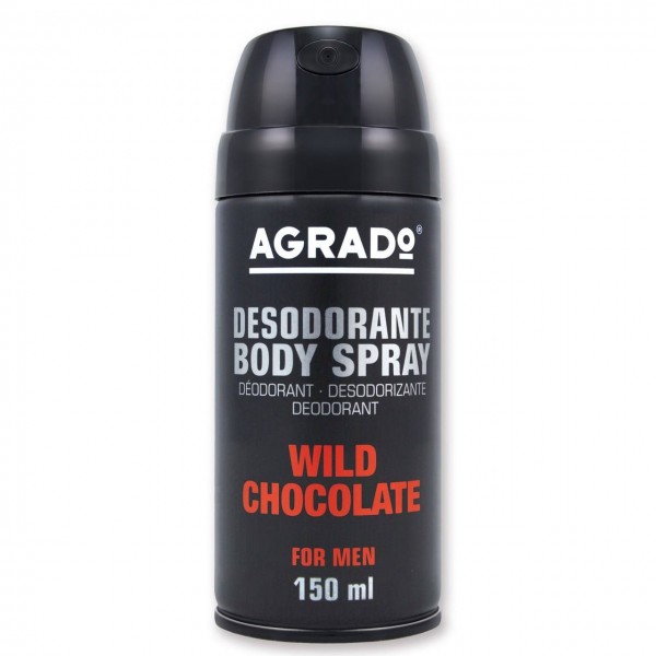 اسپری خوشبو کننده بدن مردانه مدل Wild Chocolate آگرادو