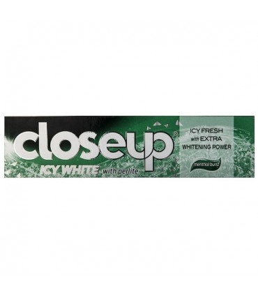 خمیر دندان Icy White Menthol Burst کلوز آپ 125گرم