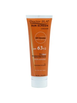 کرم ضد آفتاب رنگی SPF63 دکتر ژیلا