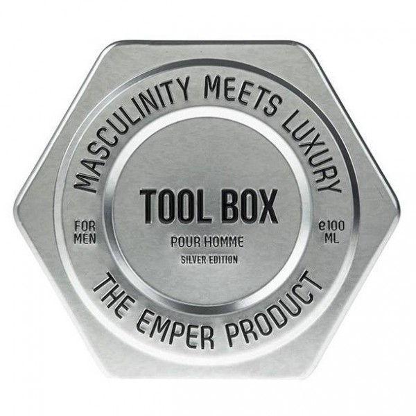 ادوتویلت مردانه مدل Tool Box Silver Edition امپر 100 میل