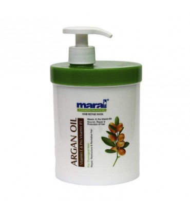 ماسک مو روغن آرگان مخصوص موهای آسیب دیده مارال 750 میل