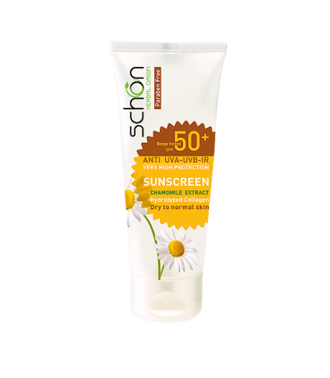 کرم ضد آفتاب +SPF50 رنگی بژ شون 50 میل