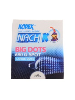 کاندوم مدل Big Dots کدکس بسته 3 عددی