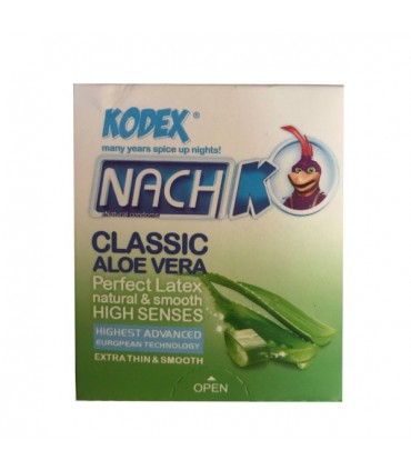 کاندوم کلاسیک ساده مدل Classic Aloe Vera کدکس بسته 3 عددی