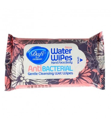 دستمال مرطوب مدل Anti Bacterial دافی بسته 12 عددی