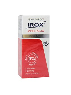 شامپو ایروکس مراقبت از اسکالپ مدل Zinc Plus وزن 200 گرم