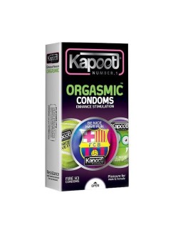 کاندوم کاپوت خاردار مدل Orgasmic بسته 12 عددی