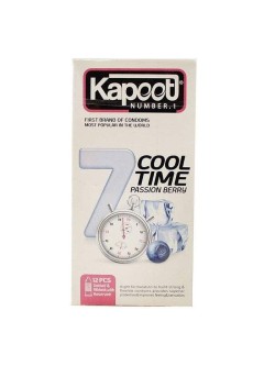 کاندوم کاپوت مدل 7Cool Time بسته 12 عددی