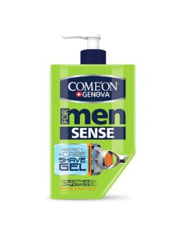 ژل اصلاح مردانه مناسب پوست های حساس مدل Sense کامان 260 میل