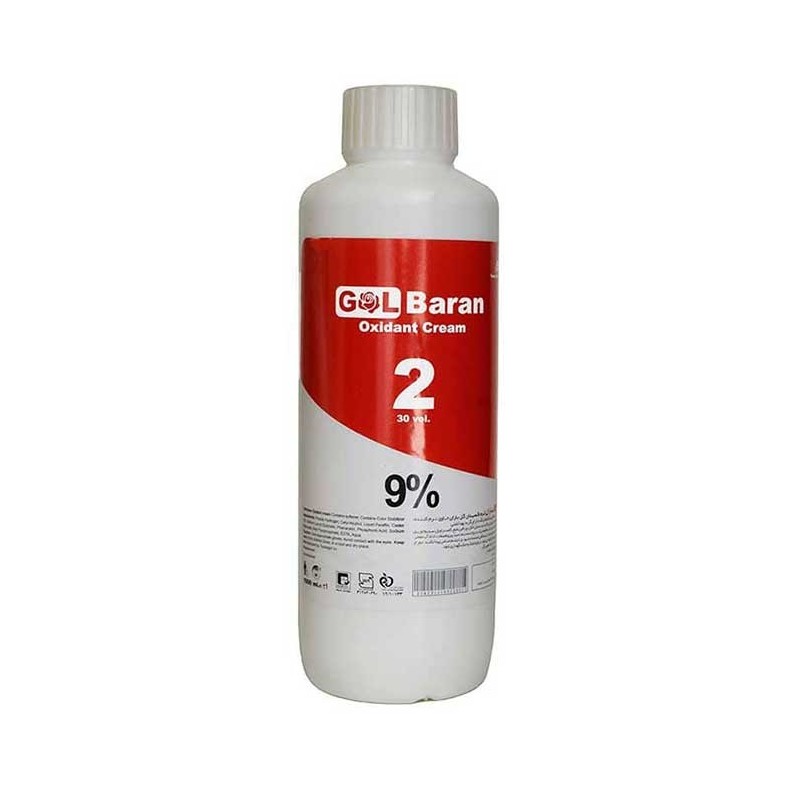 اکسیدان 9% نمره 2 گلباران 1 لیتری