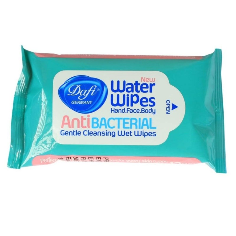 دستمال مرطوب مدل Anti Bacterial دافی بسته 12 عددی