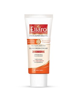 کرم ضد آفتاب SPF50 برای انواع پوست ها بژ روشن الارو 50 میل
