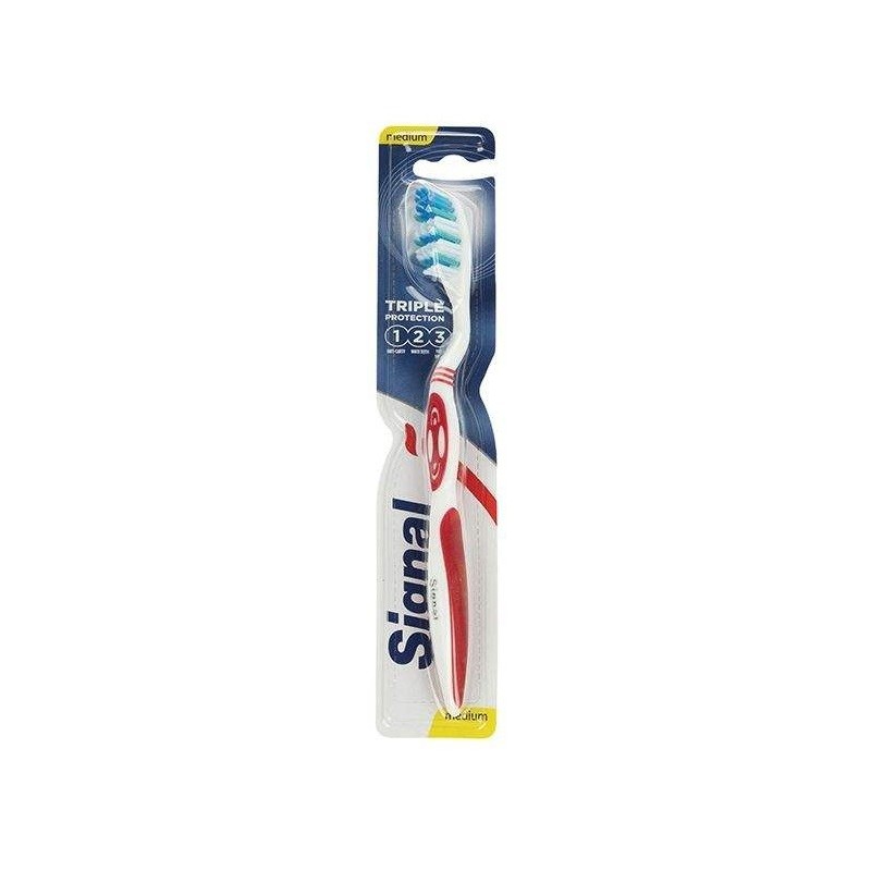مسواک برس متوسط مدل Triple Protection سیگنال