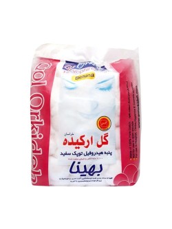 پنبه توپک سفید گل ارکیده 100 گرم