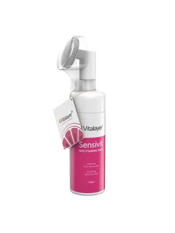 فوم شستشو صورت پوست حساس مدل Sensivit ویتالیر 150 میل